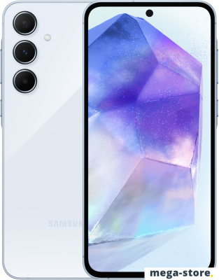 Смартфон Samsung Galaxy A55 SM-A556E 8GB/128GB (голубой)