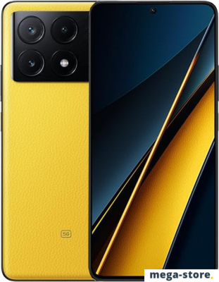 Смартфон POCO X6 Pro 12GB/512GB с NFC международная версия (желтый)