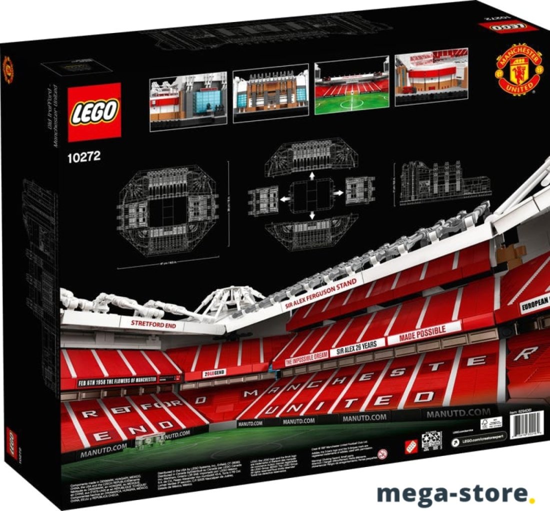 Конструктор LEGO Creator 10272 Олд Траффорд - стадион «Манчестер Юнайтед»