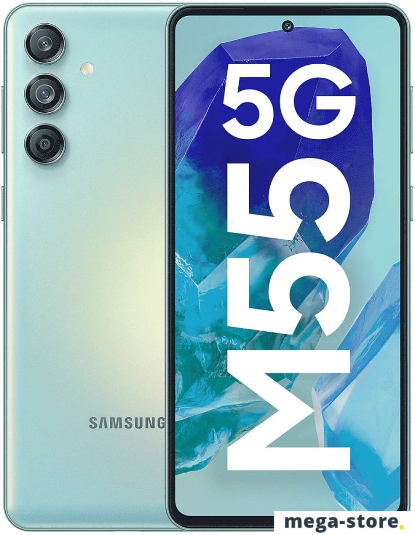 Смартфон Samsung Galaxy M55 5G 8GB/256GB (мятный)