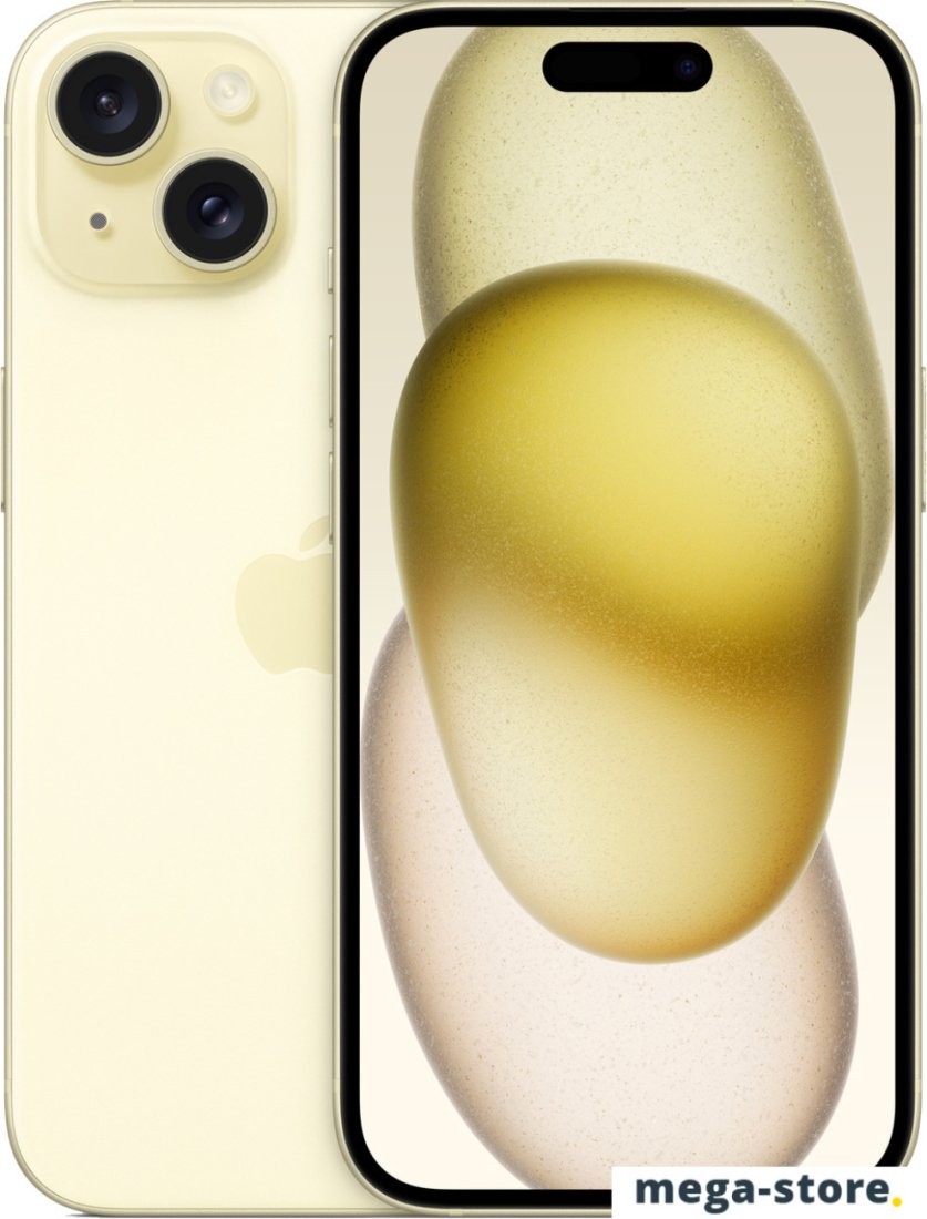 Смартфон Apple iPhone 15 128GB (желтый)