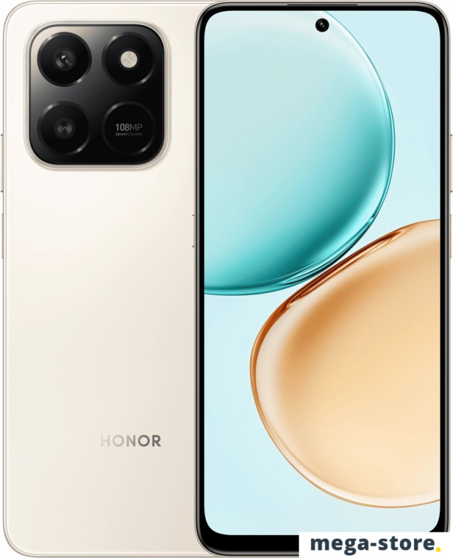Телефон HONOR X7d LGN-LX1 8GB/256GB международная версия (пустынное золото)