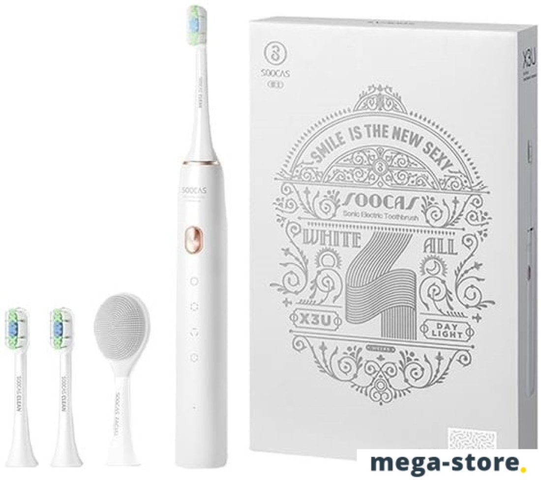 Электрическая зубная щетка Soocas X3U Limited Edition (белый)