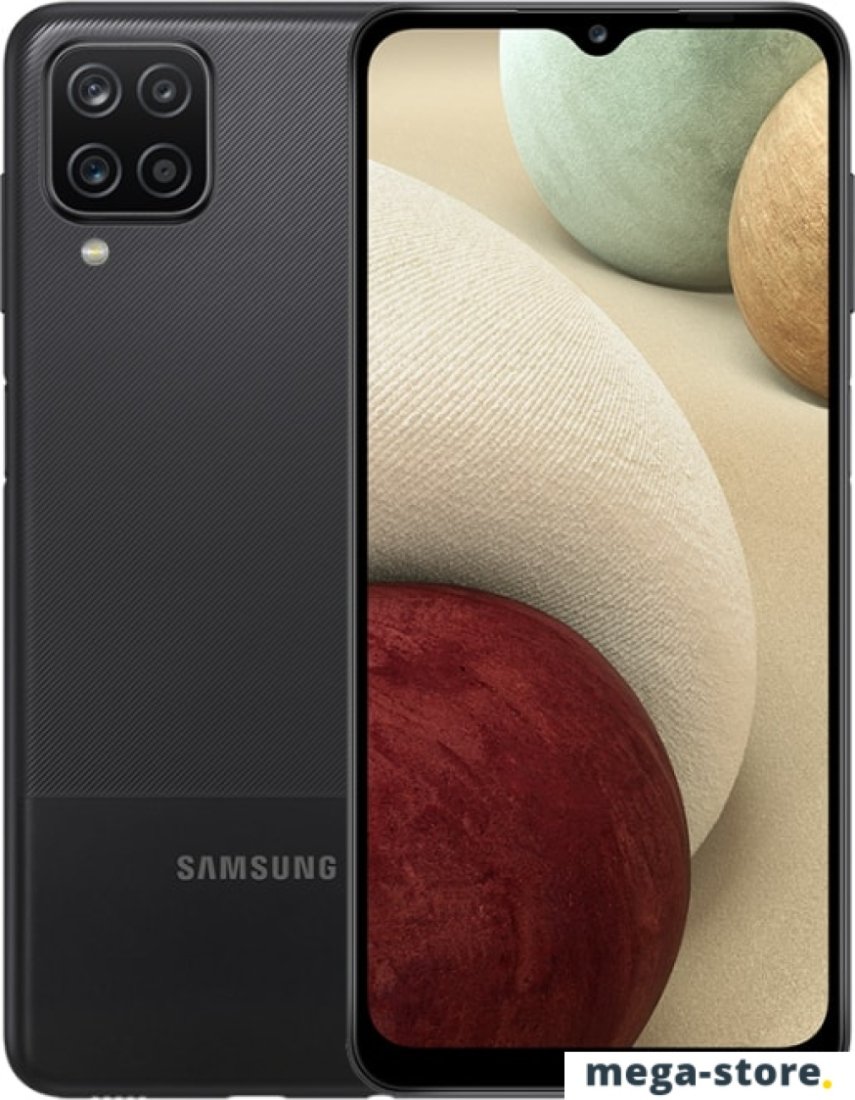 Смартфон Samsung Galaxy A12 4GB/64GB (черный)