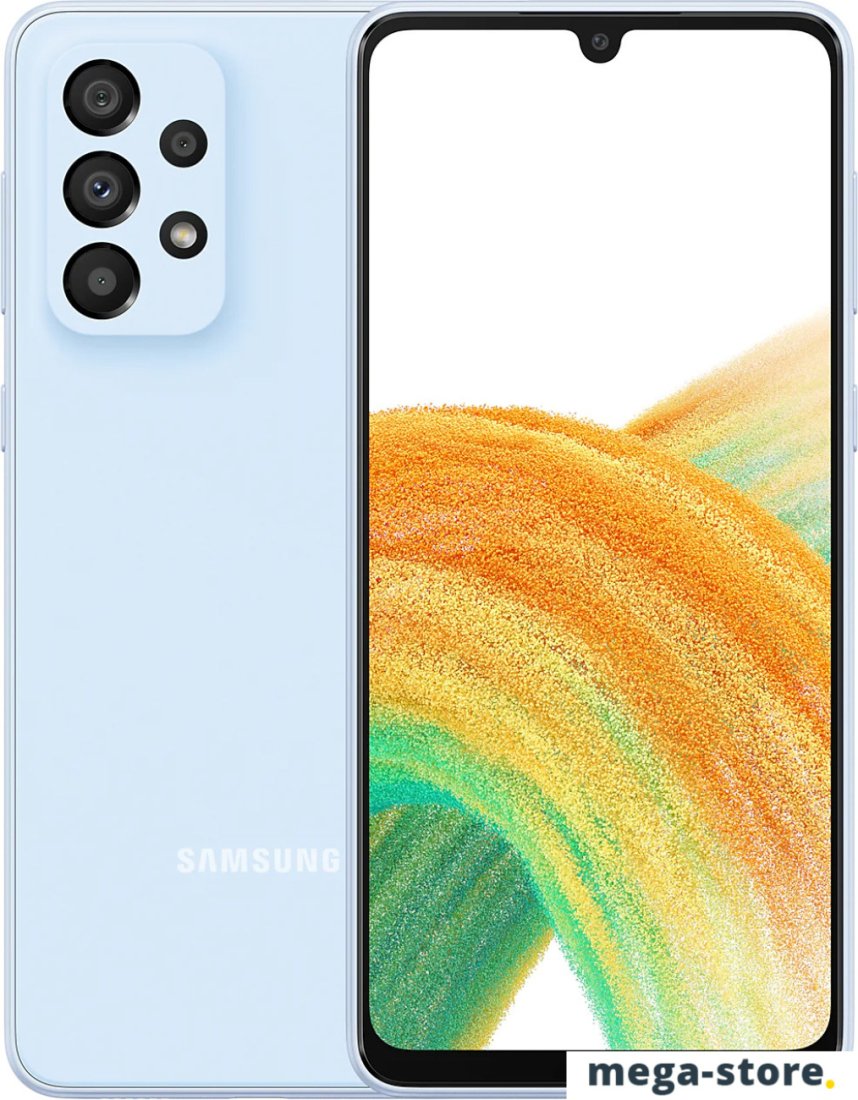 Смартфон Samsung Galaxy A33 5G SM-A336B/DSN 6GB/128GB (голубой)