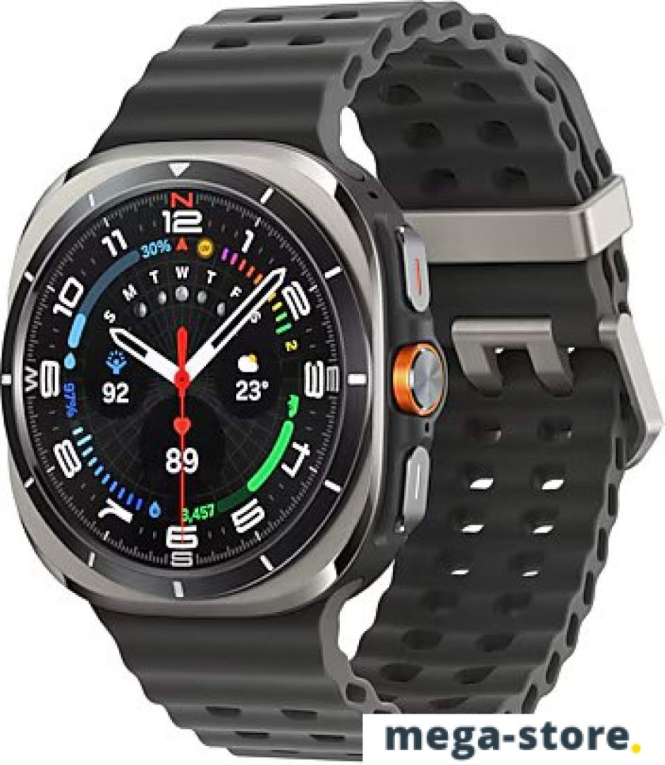 Умные часы Samsung Galaxy Watch Ultra 2025 47 мм LTE (серый титан)