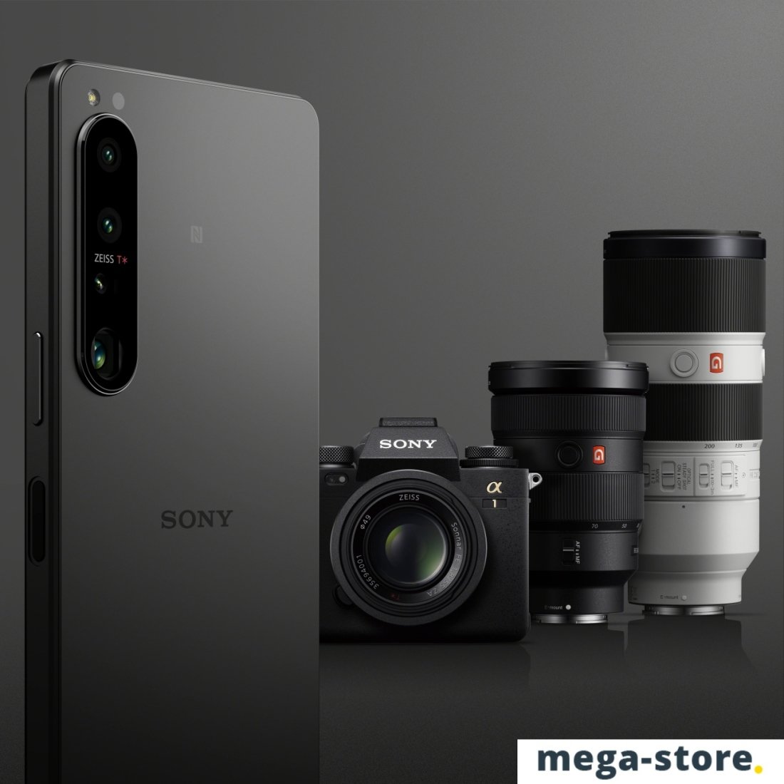 Смартфон Sony Xperia 1 IV XQ-CT72 12GB/256GB (черный)