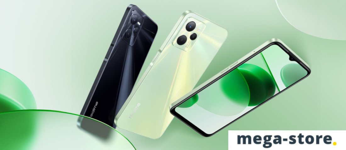 Смартфон Realme C35 RMX3511 4GB/128GB без NFC международная версия (зеленый)