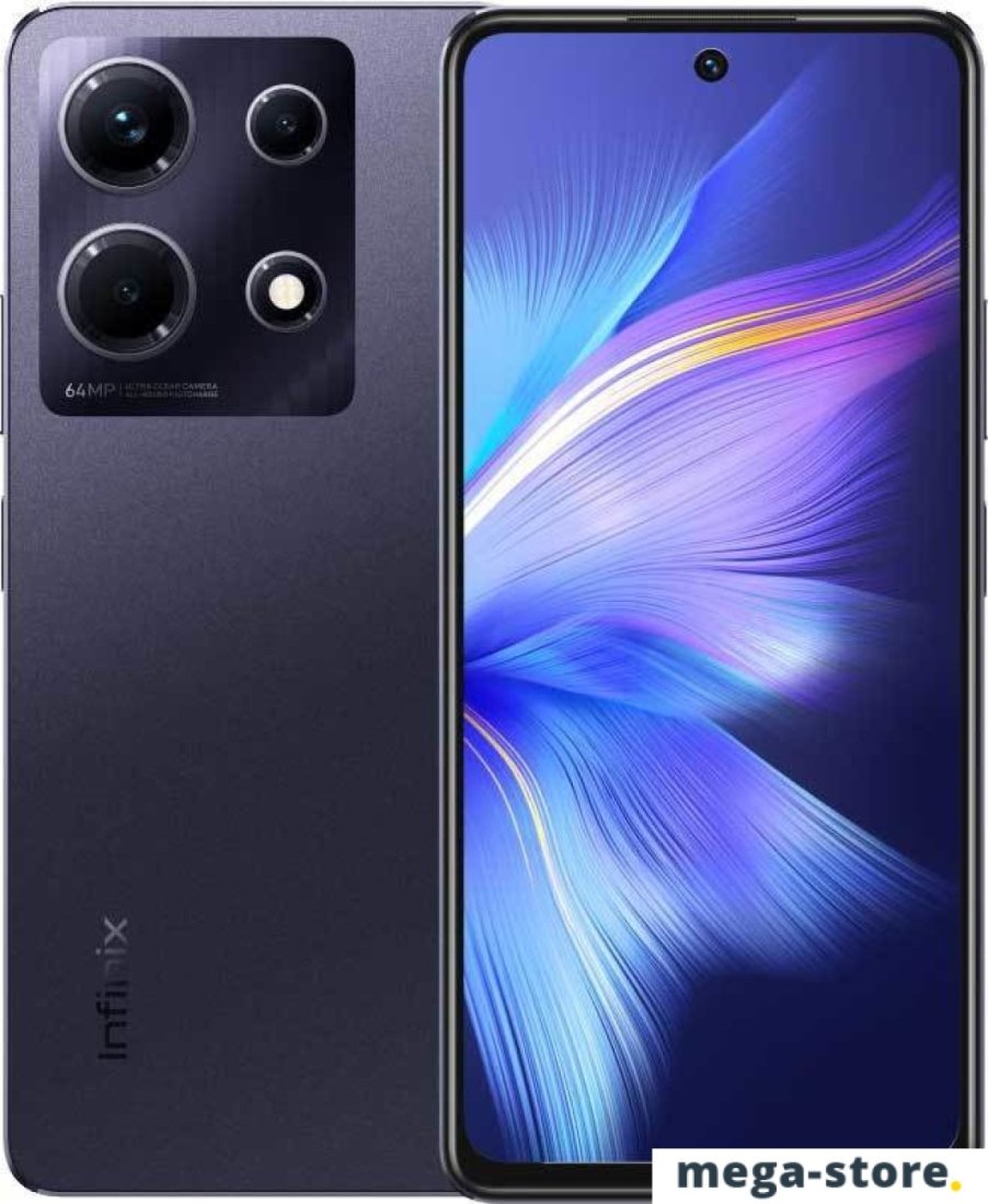 Смартфон Infinix Note 30 8GB/128GB (обсидиановый черный)