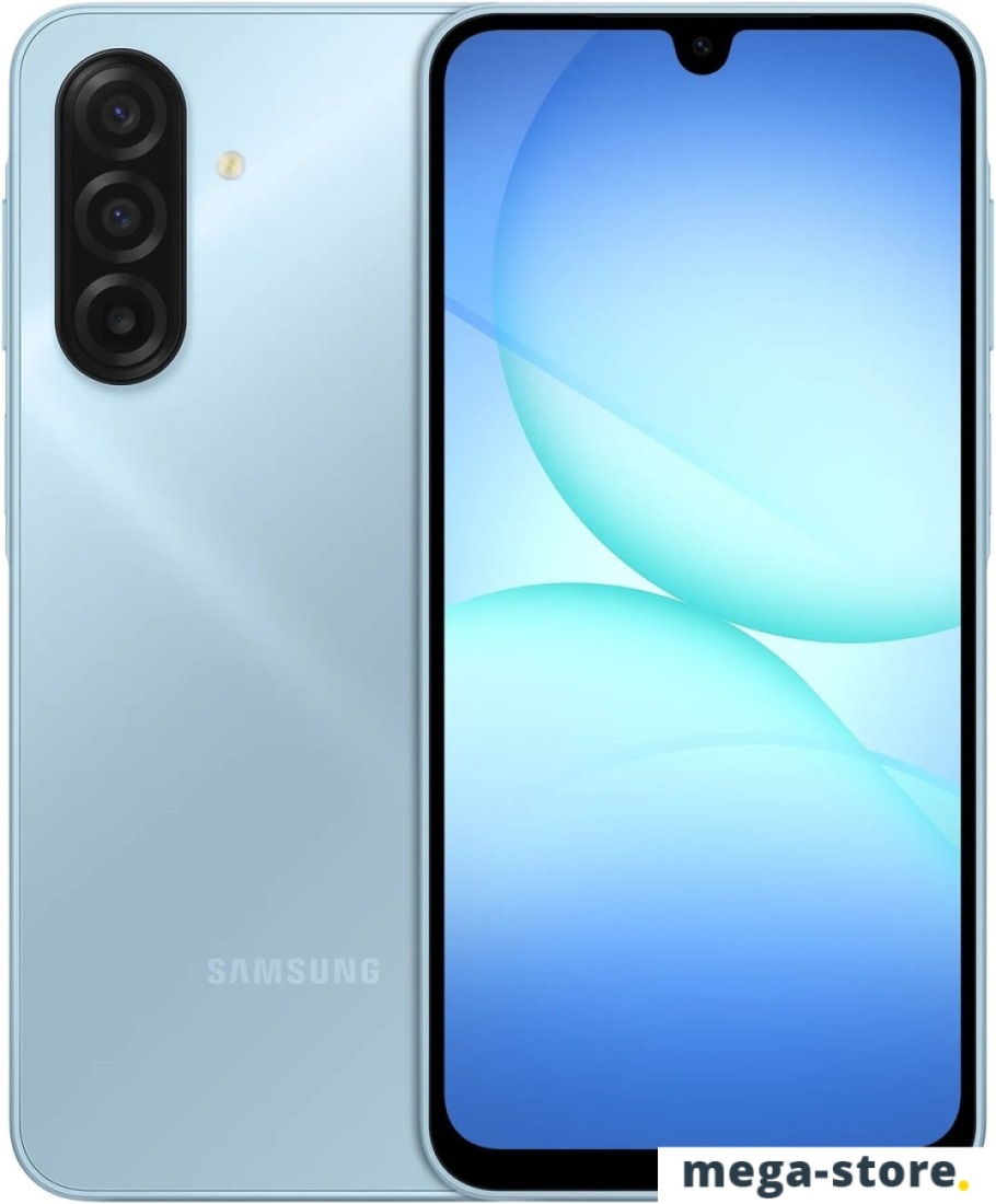 Телефон Samsung Galaxy A17 4G SM-A175F 6GB/128GB (голубой)
