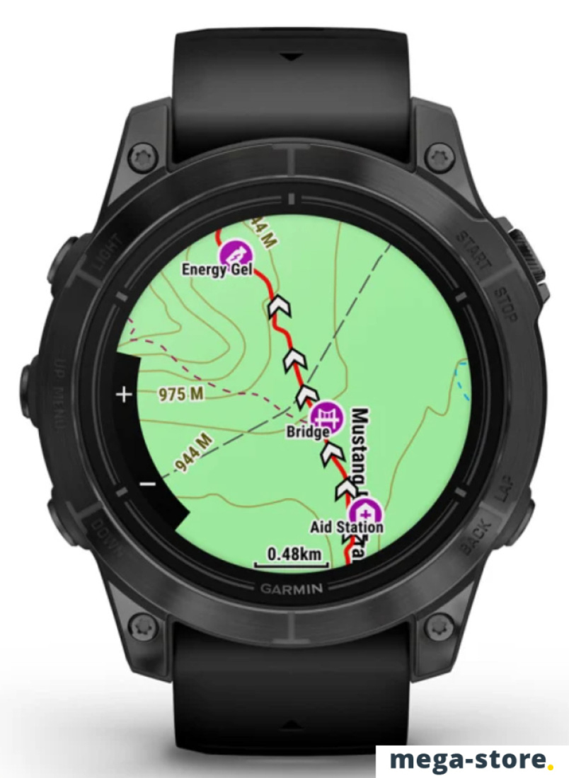 Умные часы Garmin Epix Pro Gen 2 Standard 47 мм (сланцево-серый/черный)