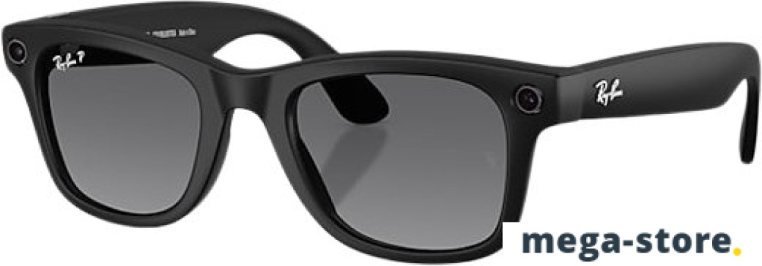 Умные очки Ray-Ban Meta Wayfarer Gen 2 RW4012 (черный матовый/графитовый)
