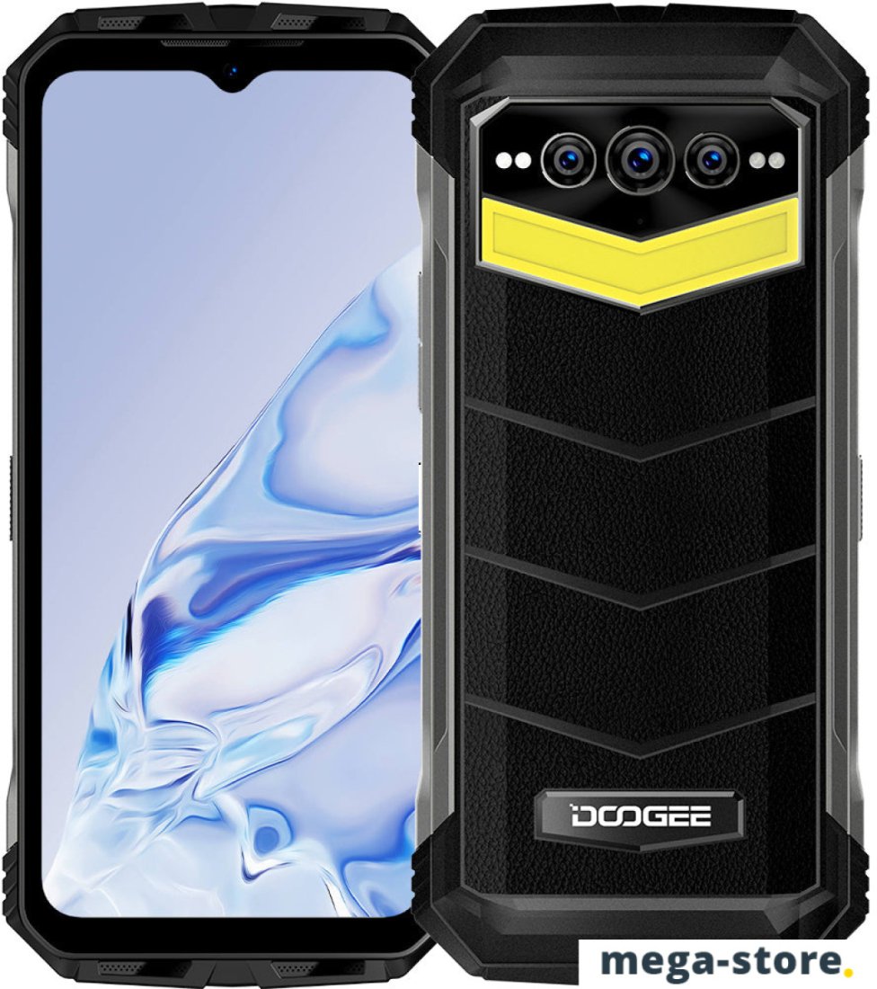 Купить Смартфон Doogee S100 Pro 12GB/256GB (черный) в магазине mega-store.by