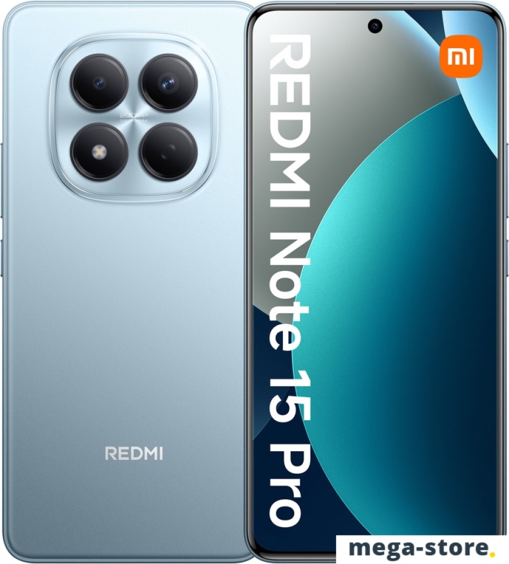 Телефон Xiaomi Redmi Note 15 Pro 12GB/256GB международная версия (синий)