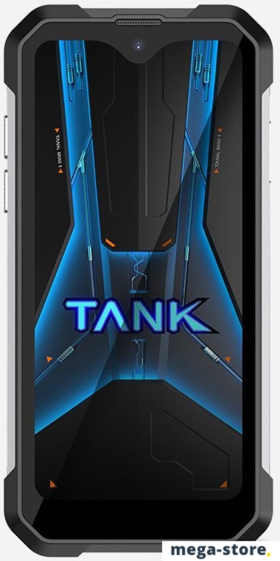 Смартфон Unihertz Tank Mini 12GB/256GB (черный/серый)