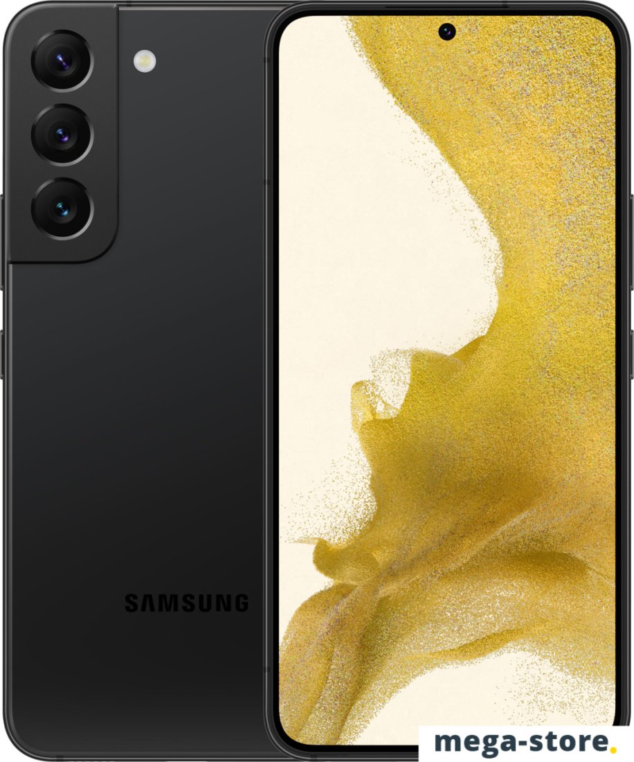 Смартфон Samsung Galaxy S22 5G SM-S901B/DS 8GB/128GB (черный фантом)