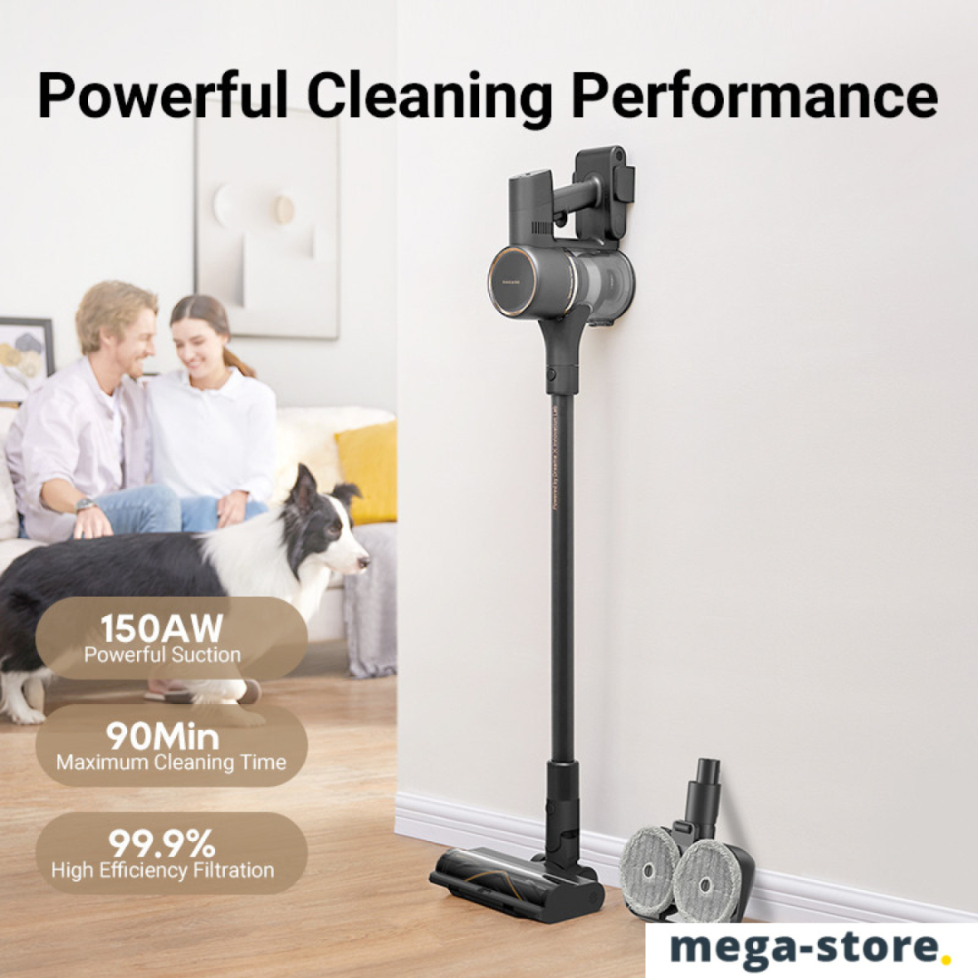 Пылесос Dreame Cordless Vacuum Cleaner R10 Pro Aqua