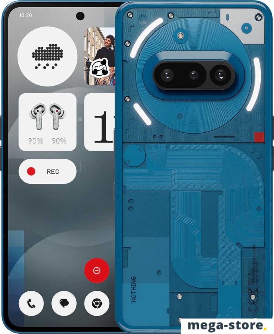 Телефон Nothing Phone (3a) 12GB/256GB (синий)