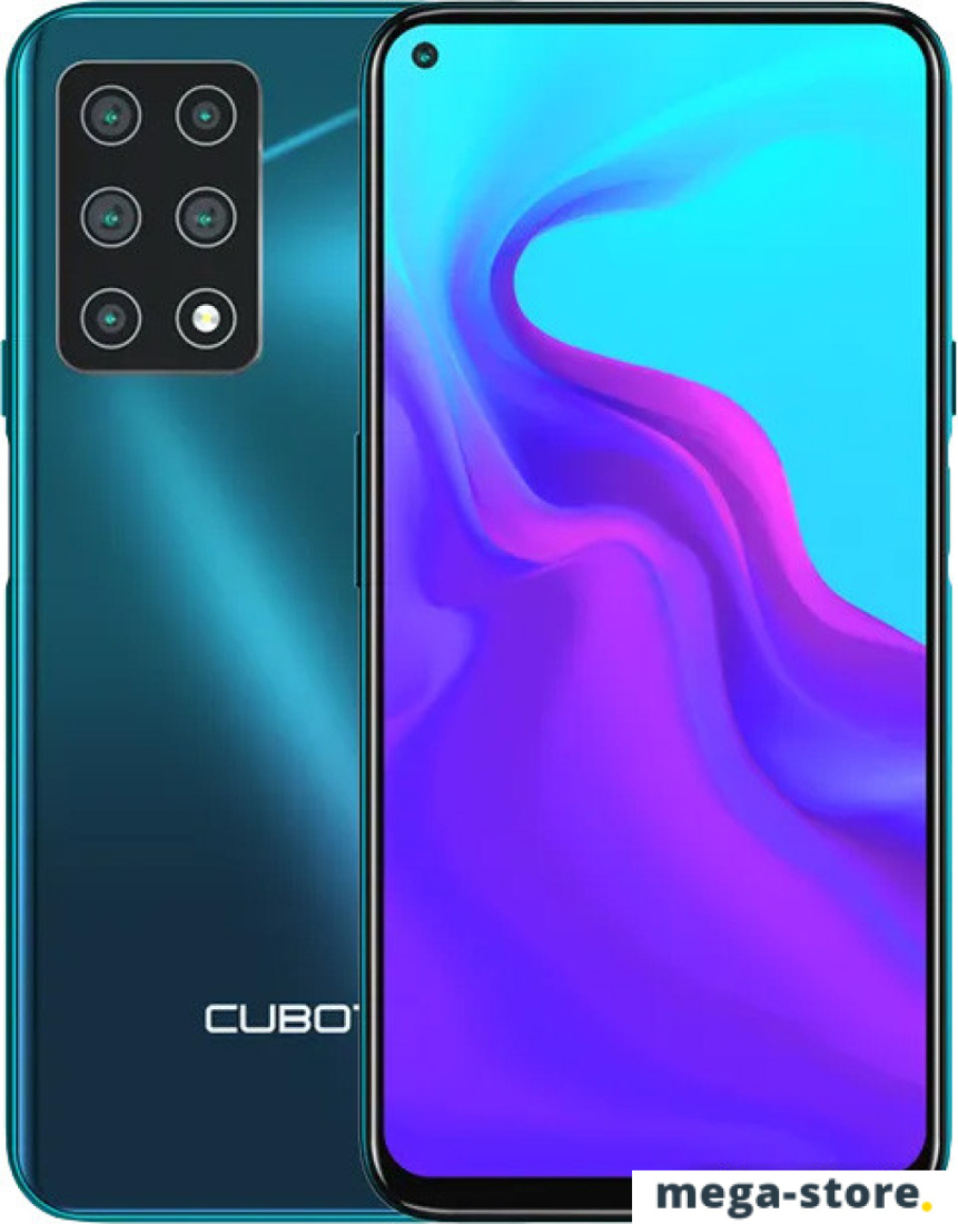 Купить Смартфон Cubot X30 8GB/256GB (зеленый) в магазине mega-store.by