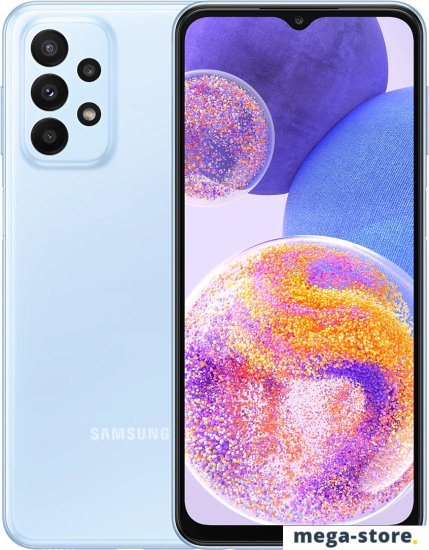 Смартфон Samsung Galaxy A23 SM-A235F/DSN 4GB/64GB (голубой)
