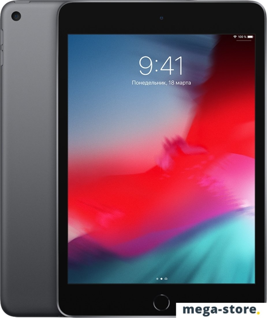 Планшет Apple iPad mini 2019 64GB MUQW2 (серый космос)
