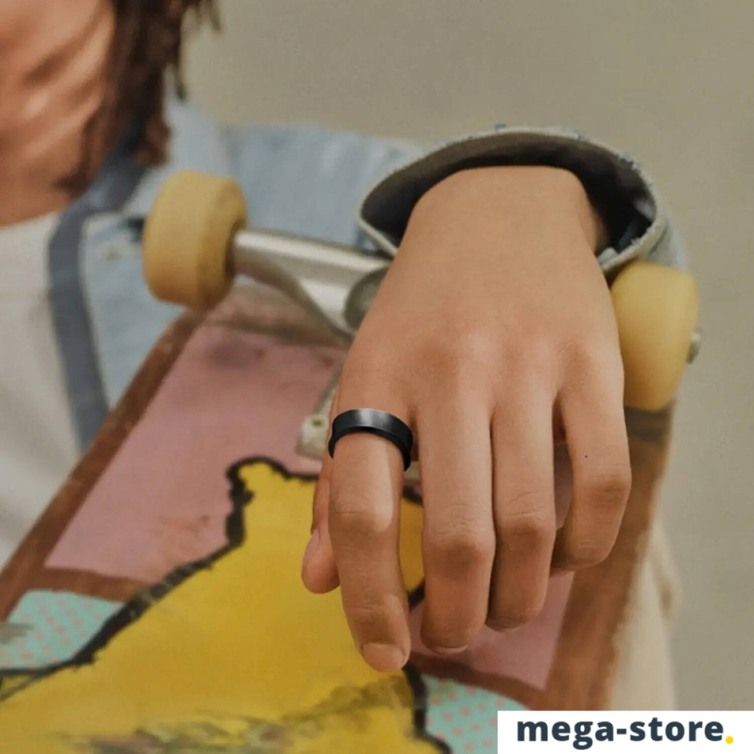 Samsung Galaxy Ring (черный, размер 9)