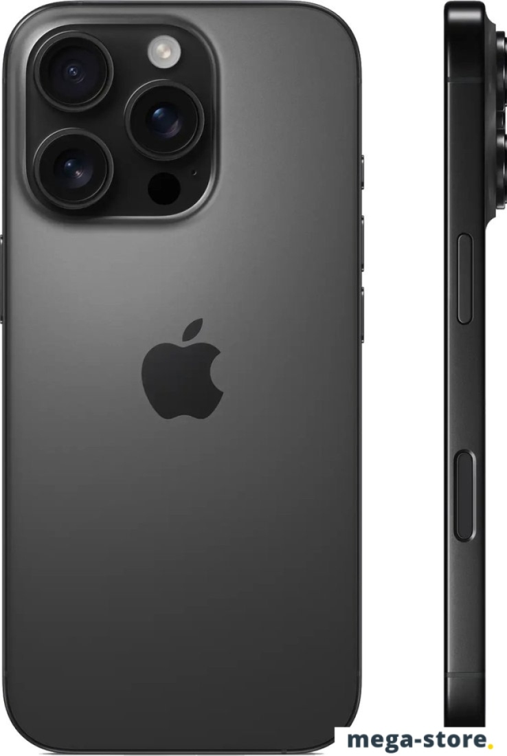 Смартфон Apple iPhone 16 Pro 256GB (черный титан)