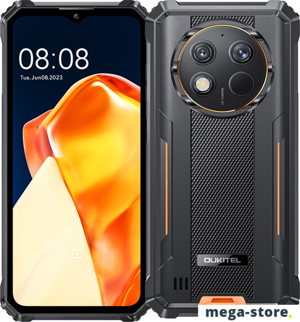 Купить Смартфон Oukitel WP28 (оранжевый) в магазине mega-store.by