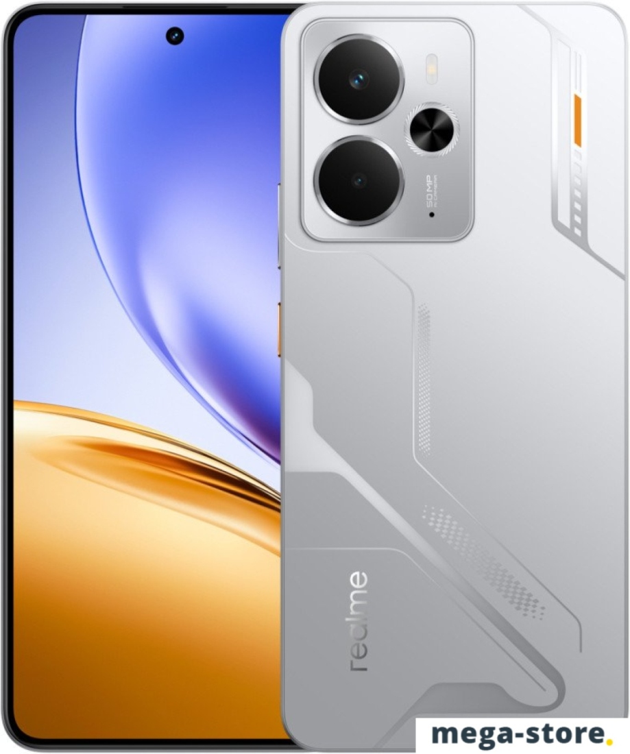 Телефон Realme 14 RMX5070 12GB/256GB международная версия (серебристый)