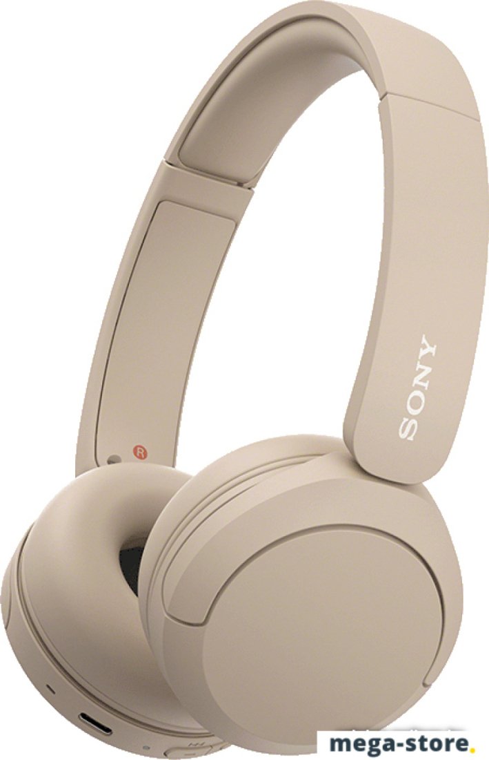 Наушники Sony WH-CH520 (бежевый)