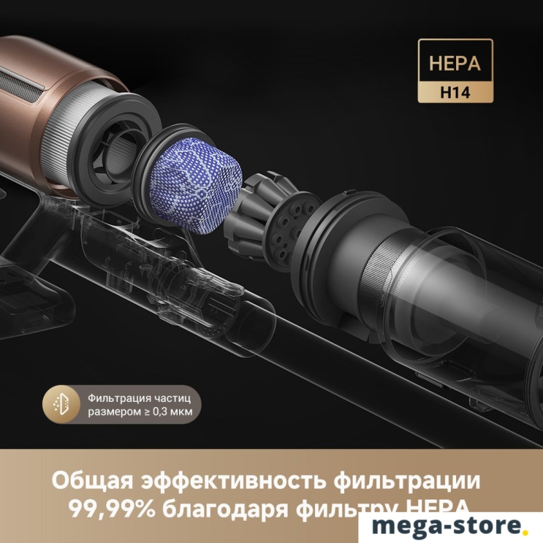 Пылесос Dreame Cordless Vacuum Cleaner Z20 Aqua Cycle (евровилка)