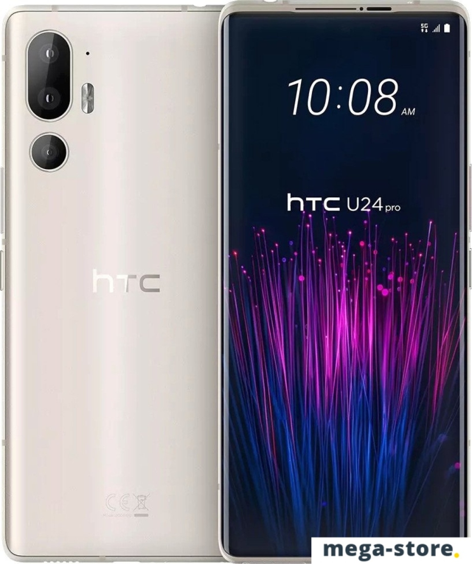 Телефон HTC U24 Pro 12GB/256GB (сумеречный белый)