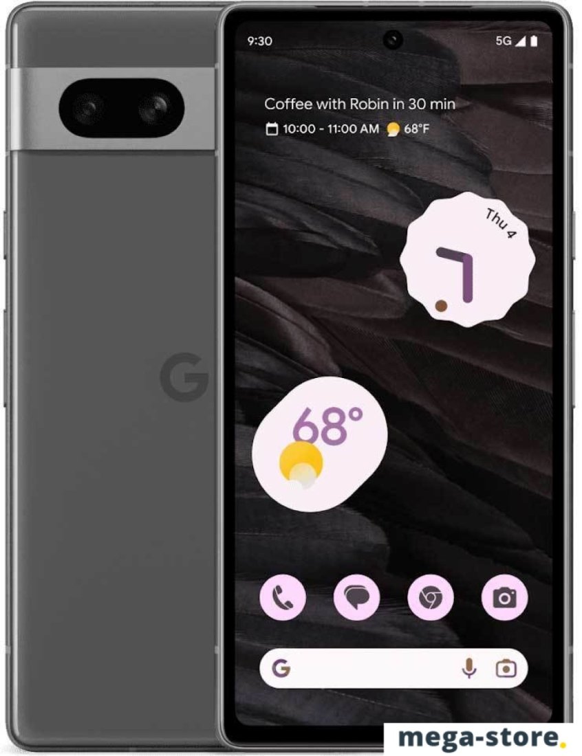 Купить Смартфон Google Pixel 7a 8GB/128GB (уголь) в магазине mega-store.by