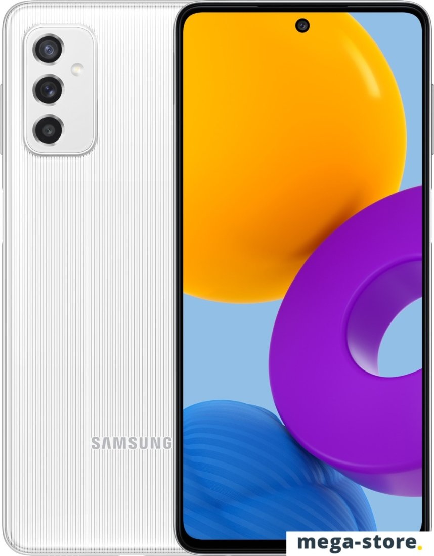 Смартфон Samsung Galaxy M52 5G SM-M526B/DS 8GB/128GB (белый)