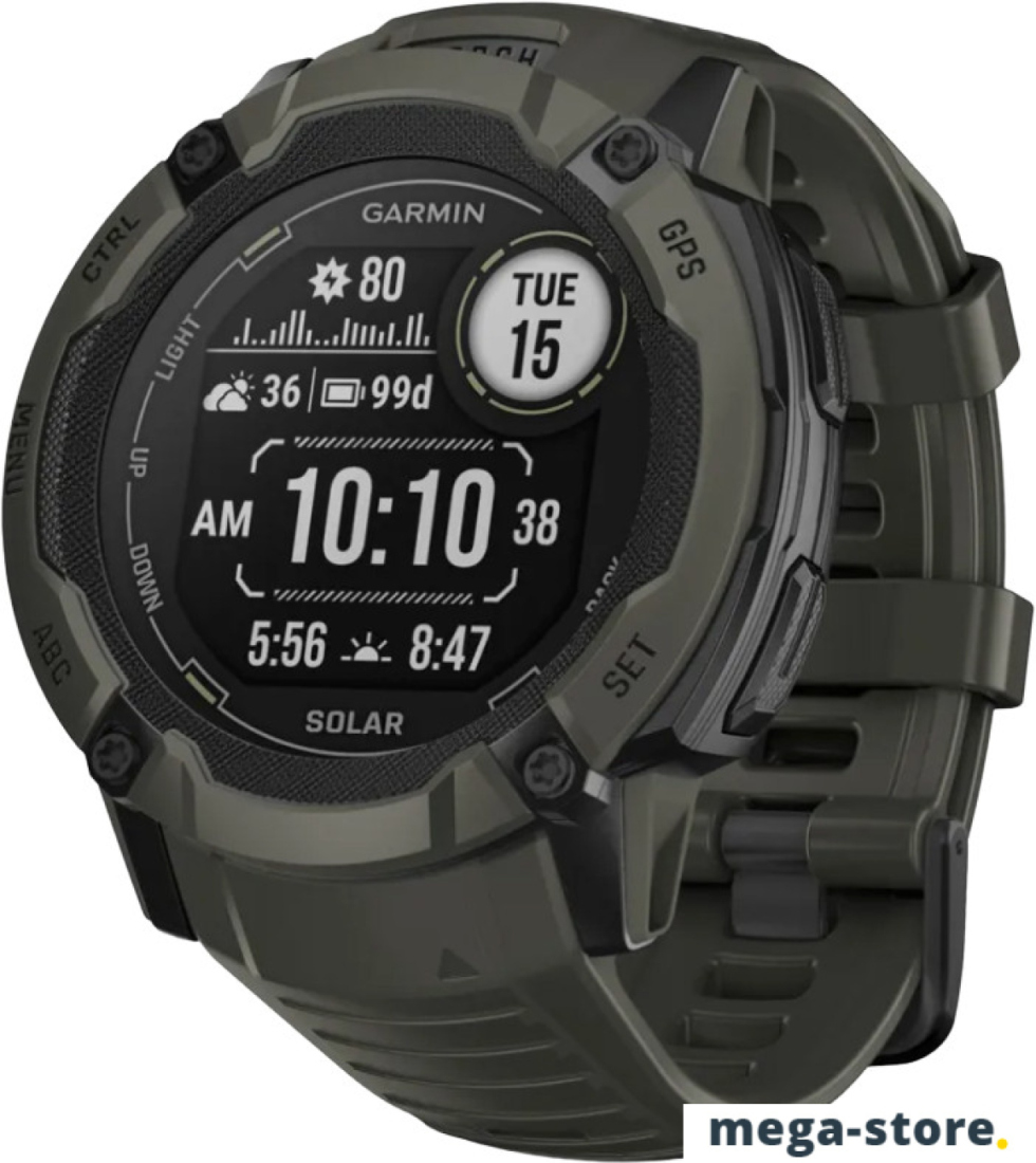 Умные часы Garmin Instinct 2x Solar (мох)