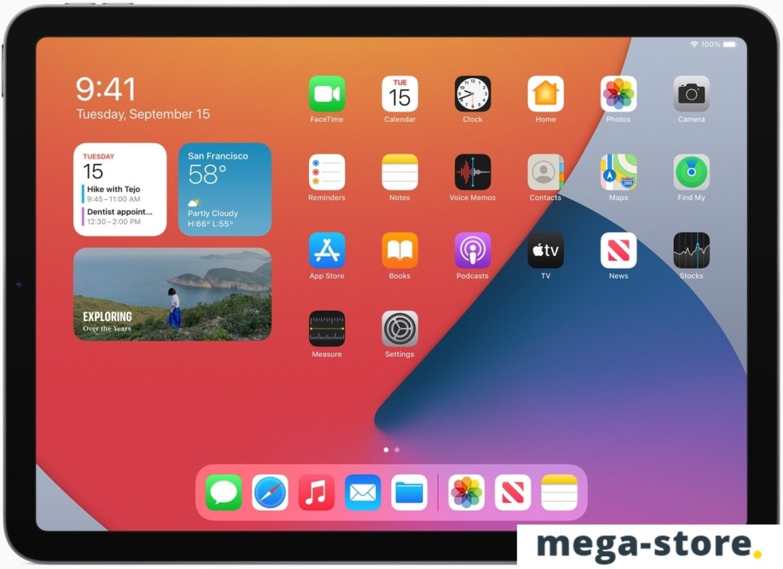 Планшет Apple iPad Air 2020 64GB (серый космос)