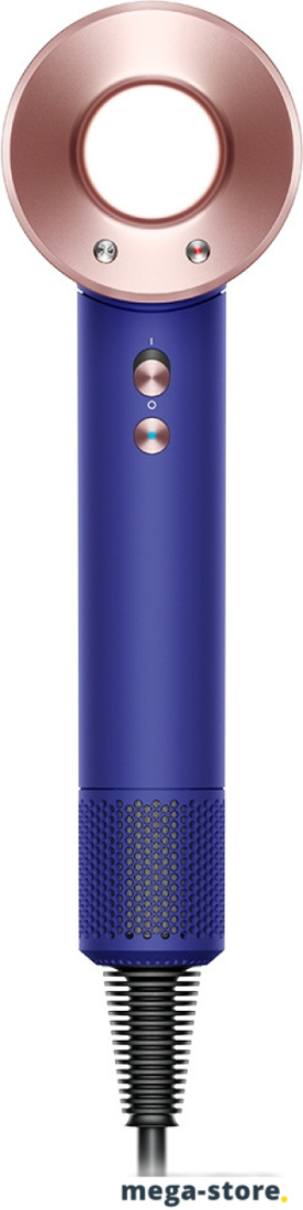 Фен Dyson HD15 Supersonic (синий/розовое золото)