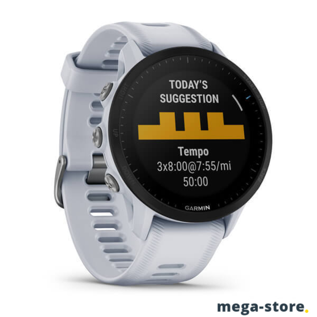 Умные часы Garmin Forerunner 955 (белый камень)