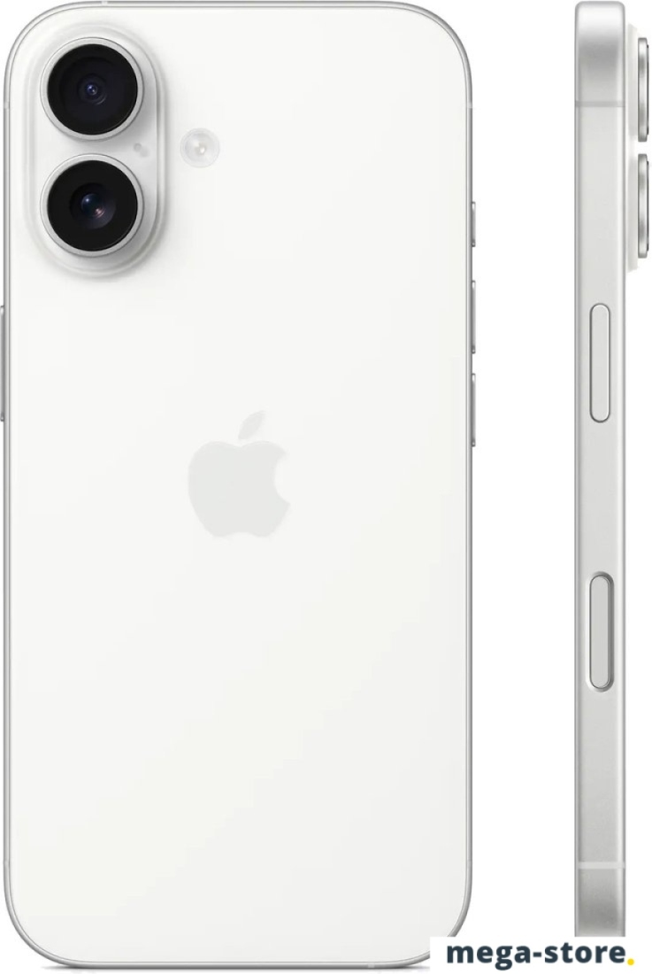 Смартфон Apple iPhone 16 256GB (белый)