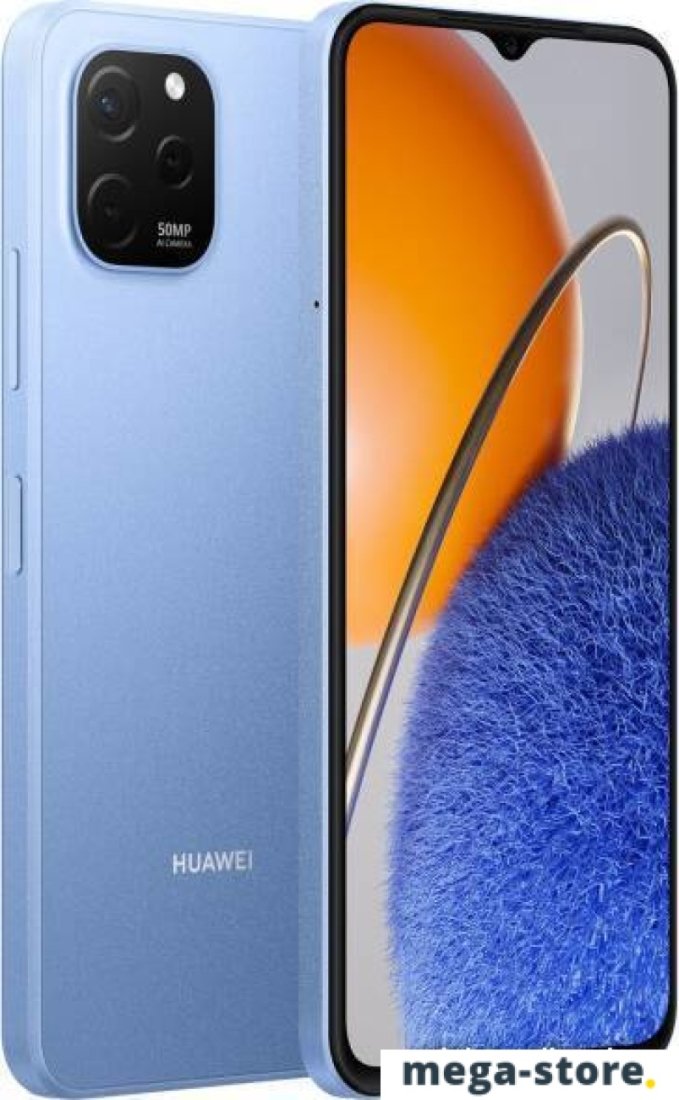 Смартфон Huawei Nova Y61 EVE-LX9N 6GB/64GB с NFC (сапфировый синий)