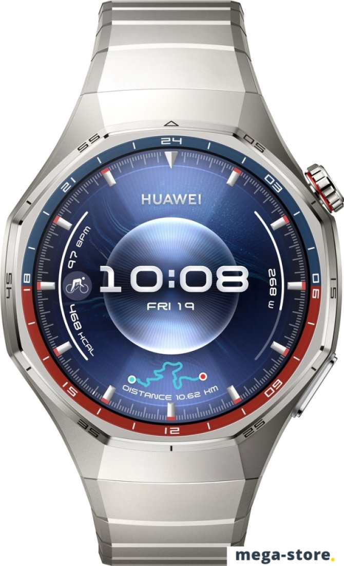 Умные часы Huawei Watch GT 6 Pro 46 мм (серебристый, с серебристым браслетом, международная версия)