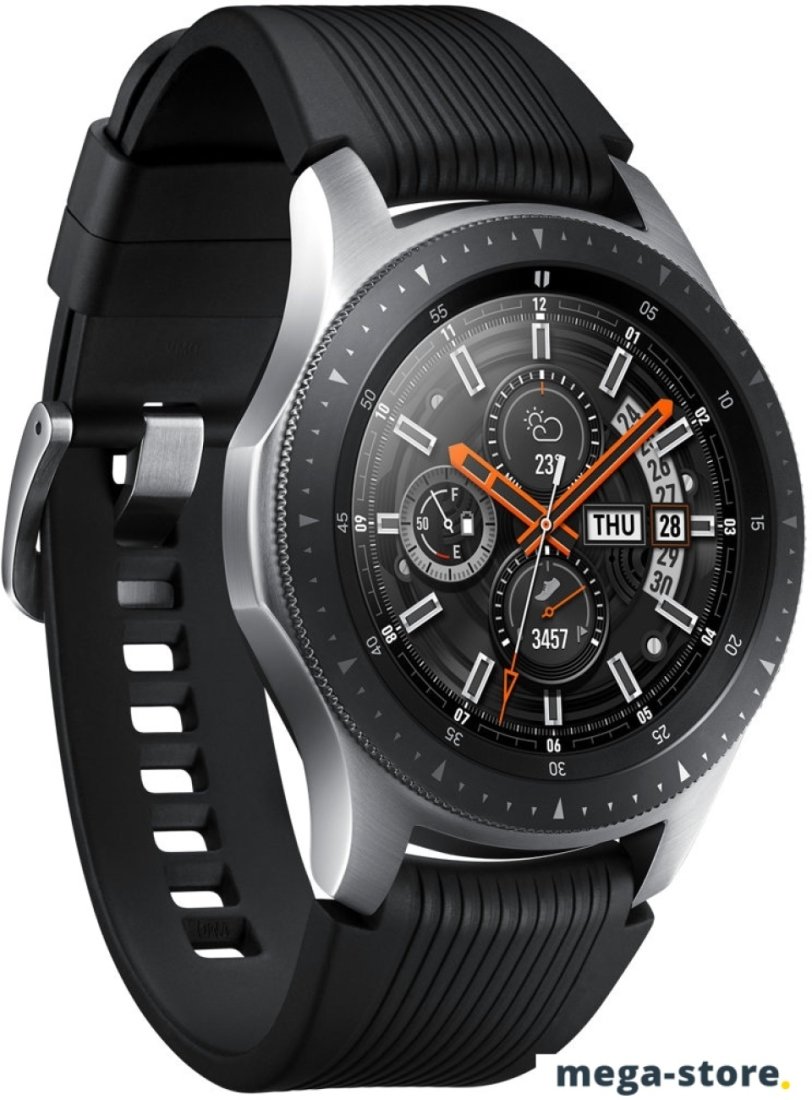 Умные часы Samsung Galaxy Watch 46мм (серебристая сталь)