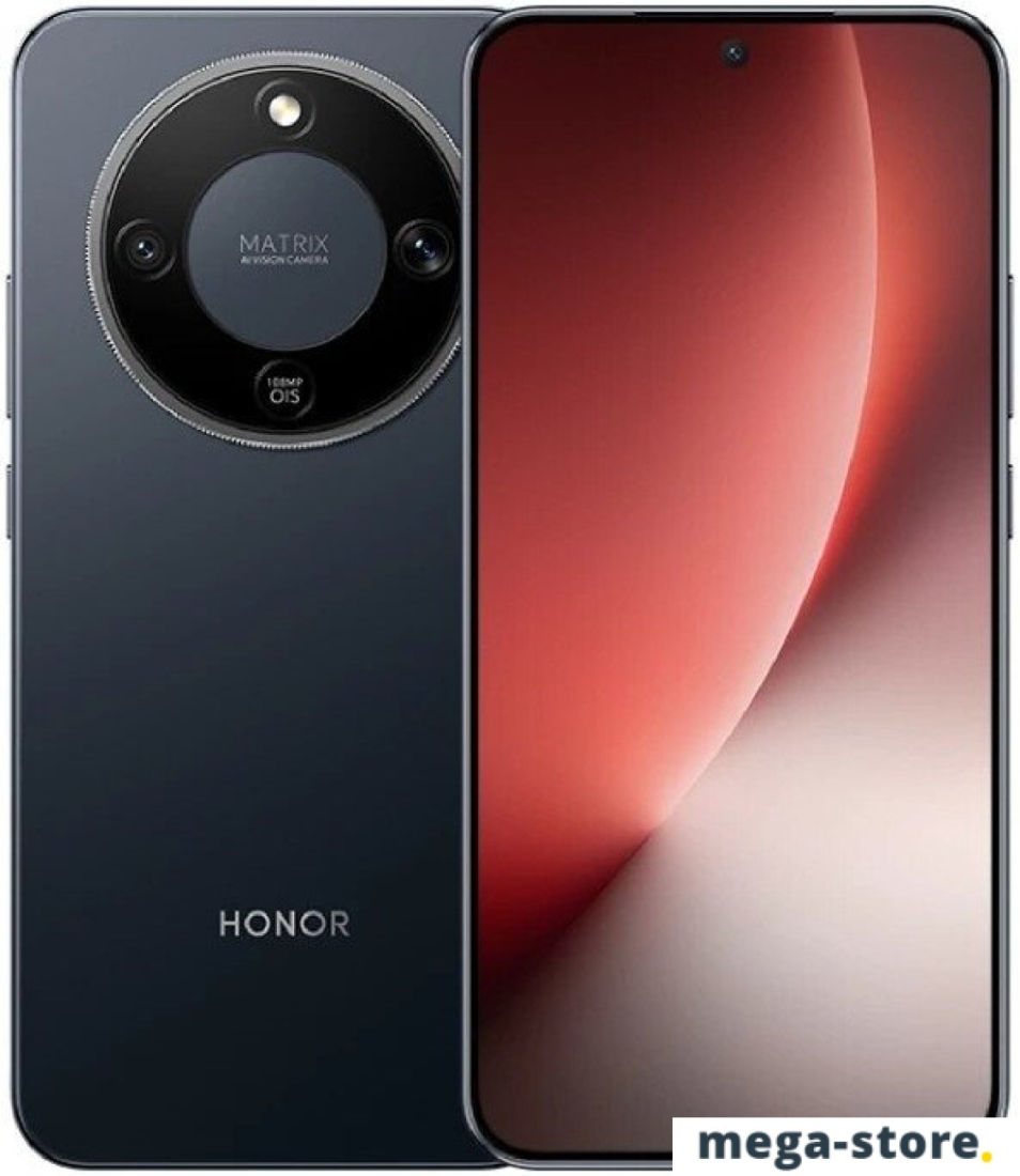 Телефон HONOR Magic8 Lite MTN-NX1M 8GB/512GB международная версия (полуночный черный)