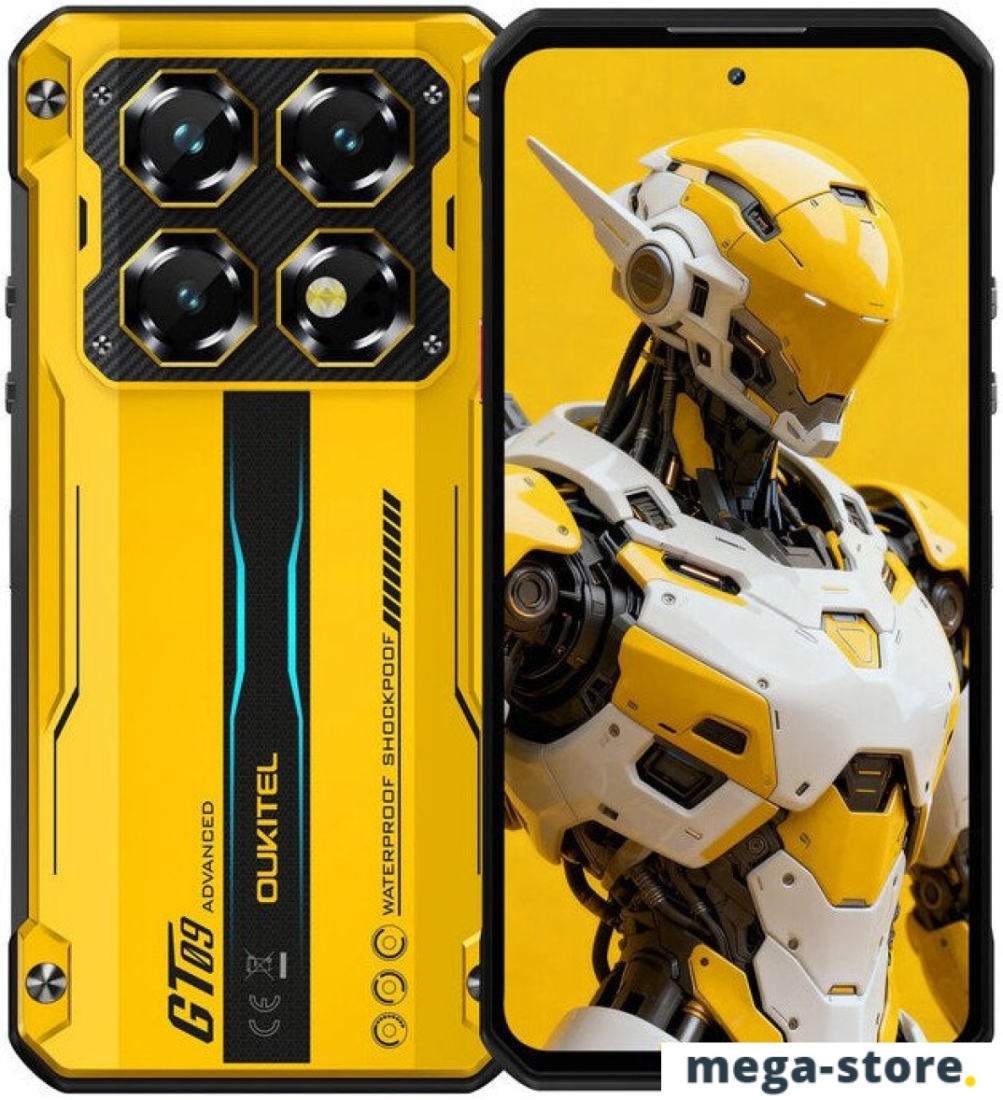 Телефон Oukitel WP60 16GB/512GB (желтый)