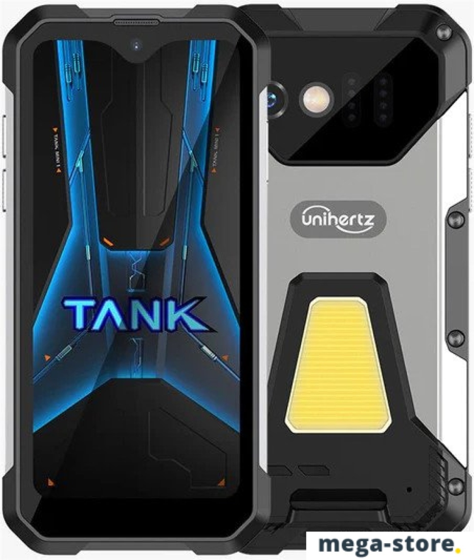 Смартфон Unihertz Tank Mini 8GB/256GB (черный/серый)