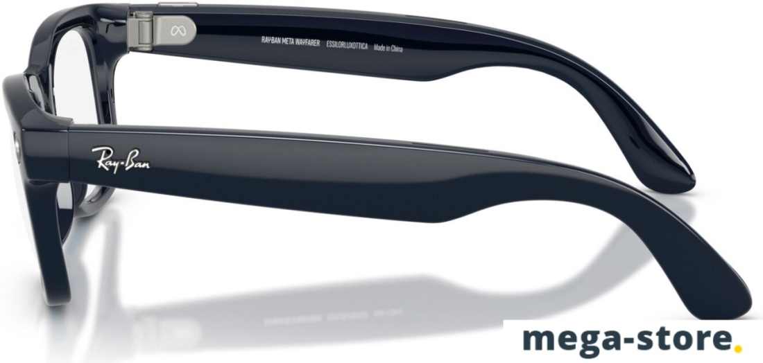Умные очки Ray-Ban Meta Wayfarer Gen 2 RW4012 (темно-синий/прозрачный/синий)
