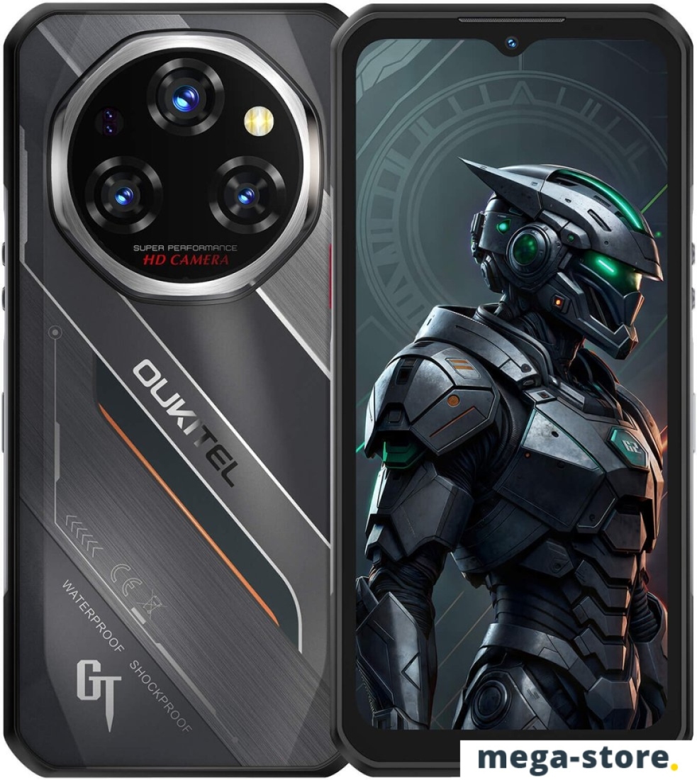 Телефон Oukitel WP62 16GB/512GB (черный)