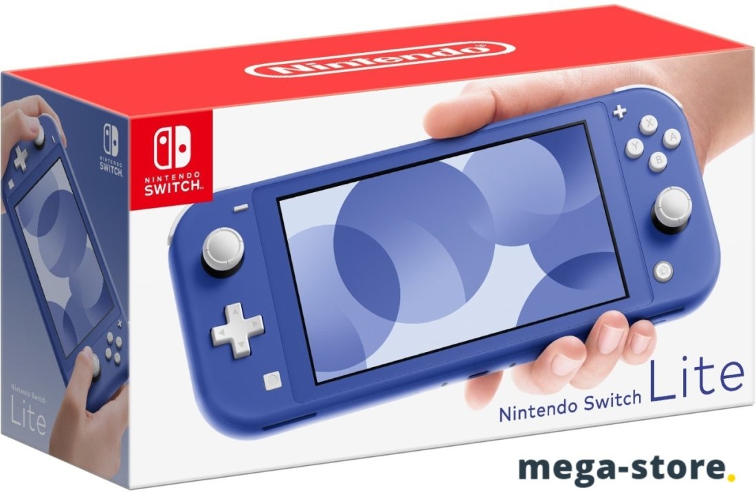 Купить Игровая приставка Nintendo Switch Lite (синий) в магазине  mega-store.by