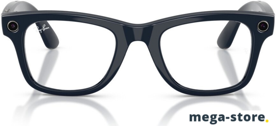 Умные очки Ray-Ban Meta Wayfarer Gen 2 RW4012 (темно-синий/прозрачный/синий)
