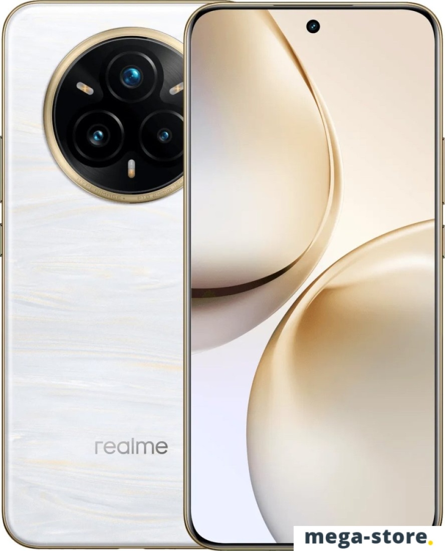 Телефон Realme 14 Pro+ RMX5051 12GB/512GB международная версия (жемчужно-белый)